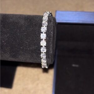 Brand new VVS1 moissanite tennis bracelet